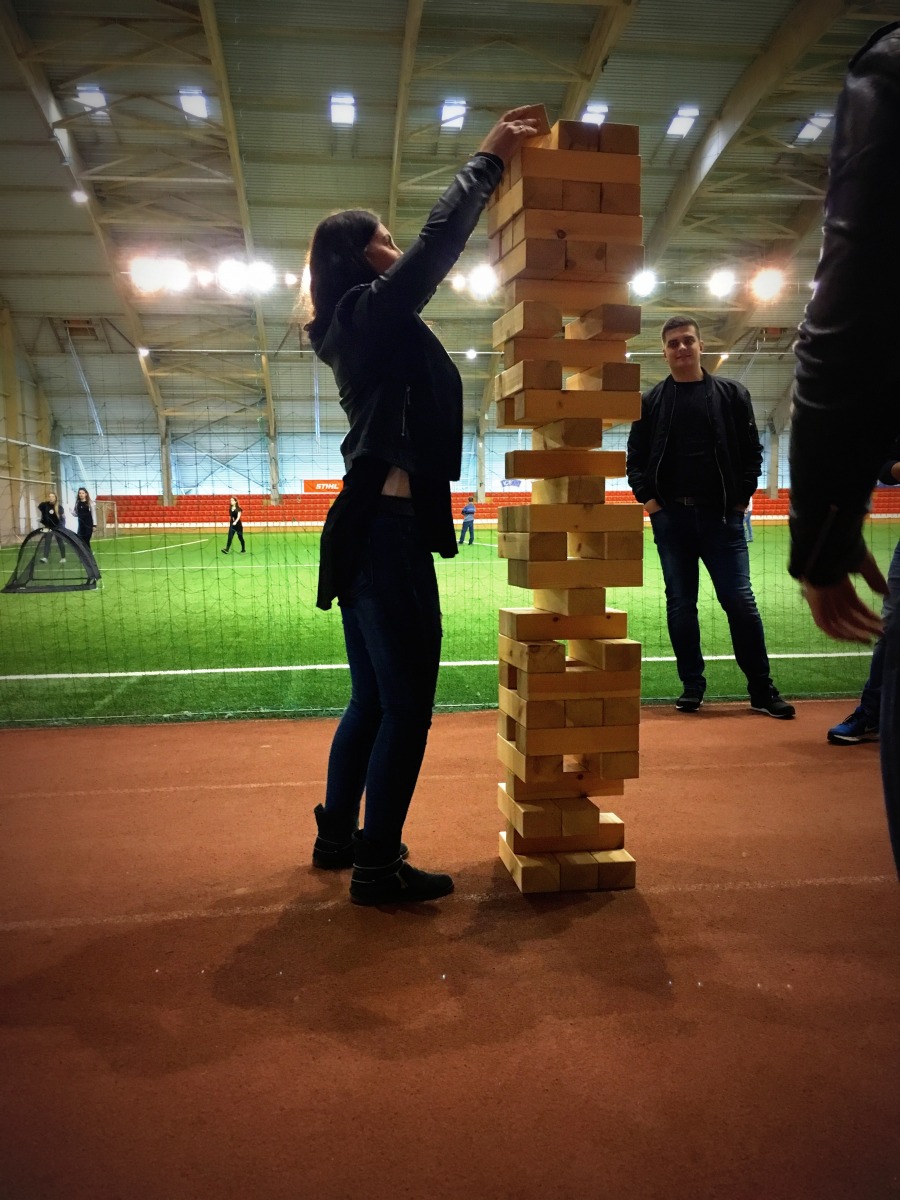 Mega Jenga — nuoma