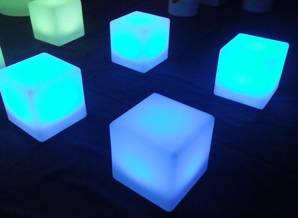LED kūbai 40x40 — nuoma