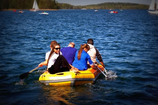 Plaustas-inflatable raft — nuoma